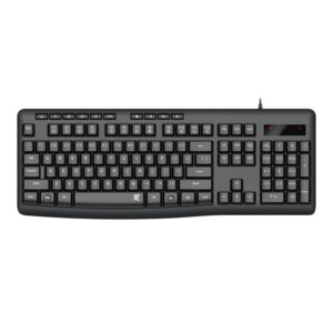 Redragon BK-7366 Full-size Ergonomic Wired Membrane Office Keyboard – Black