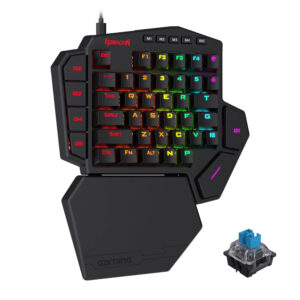 Redragon K585 DITI ELITE PRO RGB 40% Wireless Mechanical Gaming Keyboard – Blue Switches